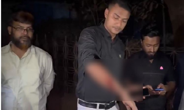 গাজীপুরে আন্দোলনকারীদের উদ্দেশ্য করে সন্ত্রাসীদের গুলি সন্ত্রাসীদের গুলি